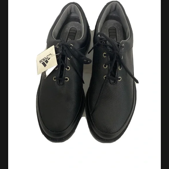 adidas | Shoes | Vtage Adidas Golf Ztraxion Black Leather  display picture 3